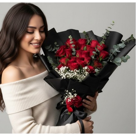 Buket Vip 21 gül